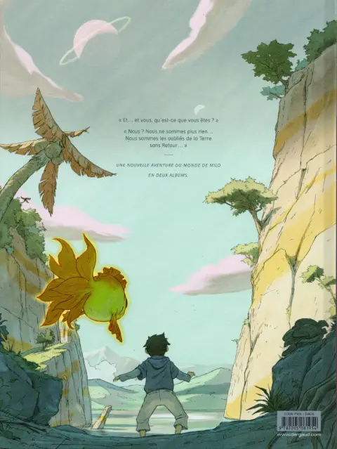 Verso de l'album Le Monde de Milo Tome 8 La Terre sans Retour 2/2