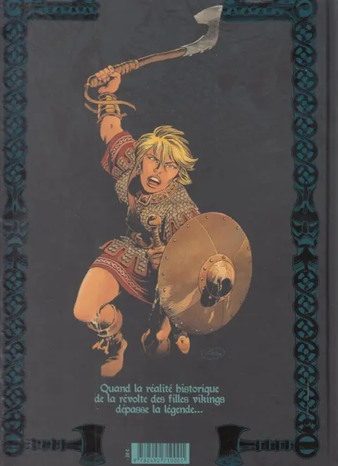 Verso de l'album Alwilda Livre 3/3 La Légende