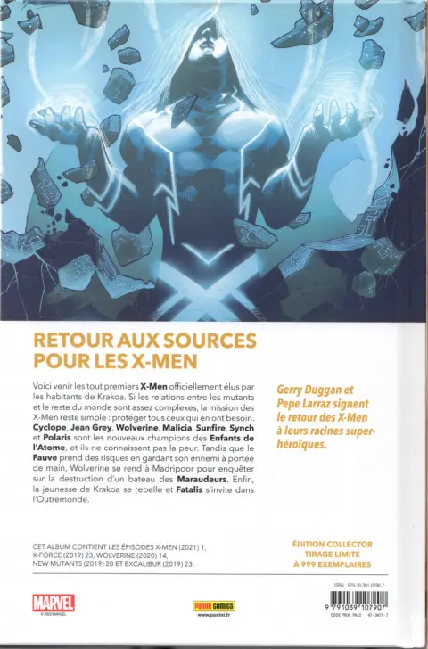 Verso de l'album Reign of X Volume 15