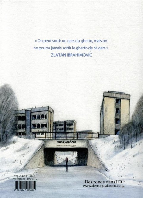 Verso de l'album Zlatan - Histoire d'un Champion