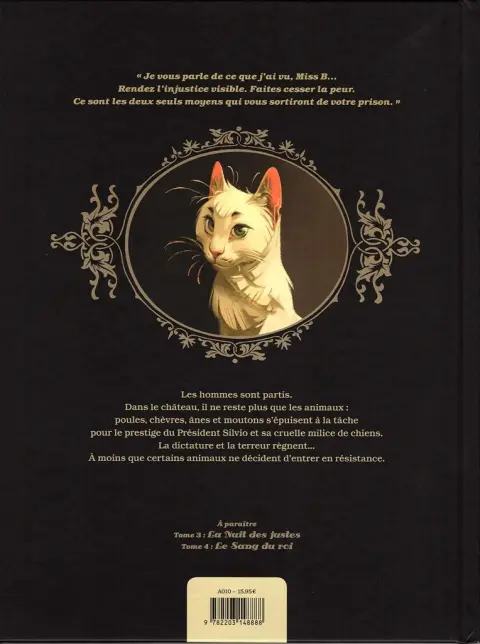 Verso de l'album Le Château des animaux Tome 1 Miss Bengalore