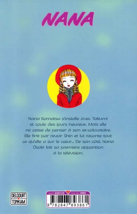 Verso de l'album Nana 10