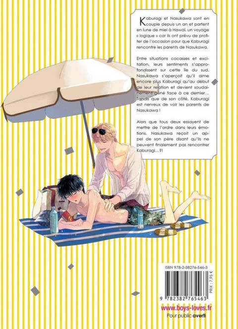 Verso de l'album Les jeunes (probablement) mariés 3