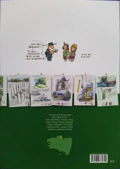 Verso de l'album Une Bretagne par les contours Tome 3 De Binic à Pleubian