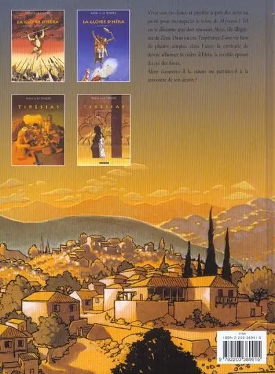Verso de l'album La Gloire d'Héra Tome 1 L'homme le plus fort du monde