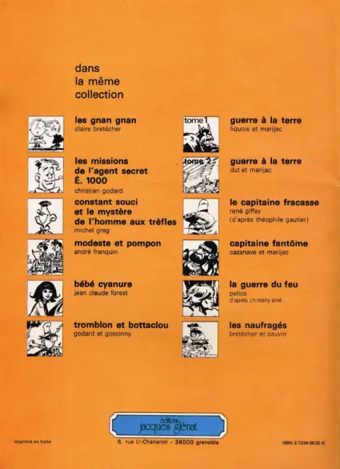 Verso de l'album Guy Lebleu Tome 2 Allo D.M.A