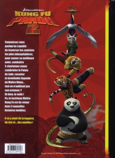 Verso de l'album Kung Fu Panda 2 Tome 3 Notions élémentaires