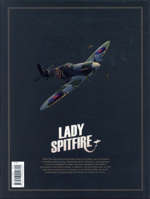Verso de l'album Lady Spitfire