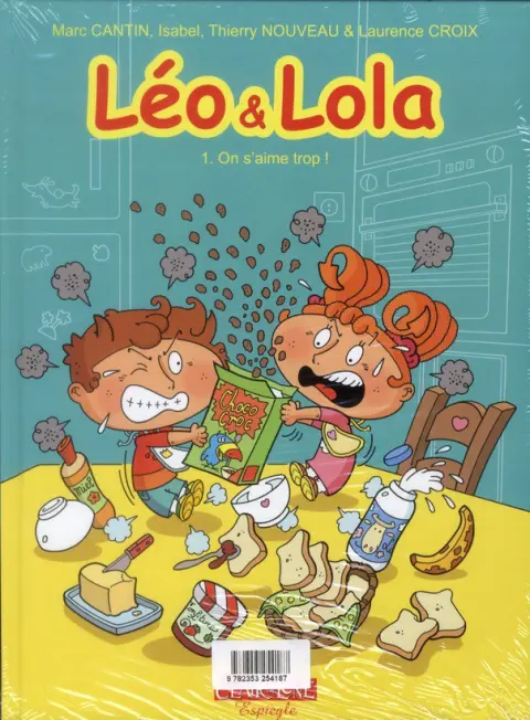 Verso de l'album Léo & Lola Tome 8 Tous copains !