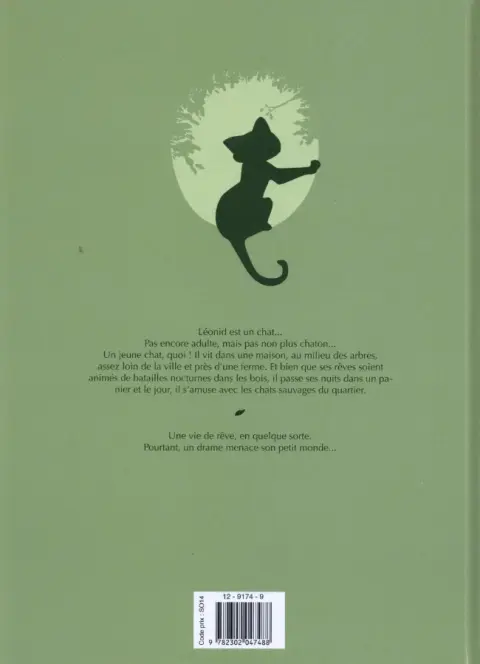 Verso de l'album Léonid Tome 1 Les Deux Albinos