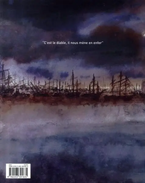 Verso de l'album Moby Dick