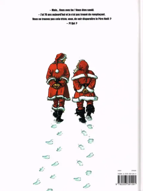 Verso de l'album Mon voisin le Père Noël