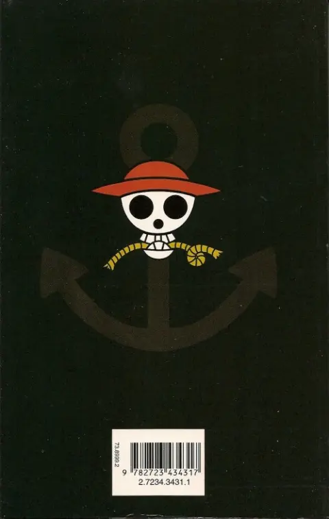Verso de l'album One Piece Tome 2 Aux prises avec Baggy et ses hommes !