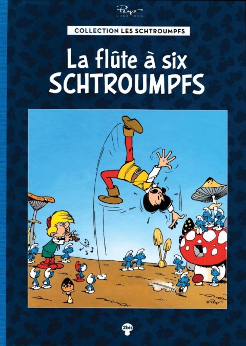 Couverture de l'album Les Schtroumpfs La collection Tome 2 Bis La flûte à six schtroumpfs