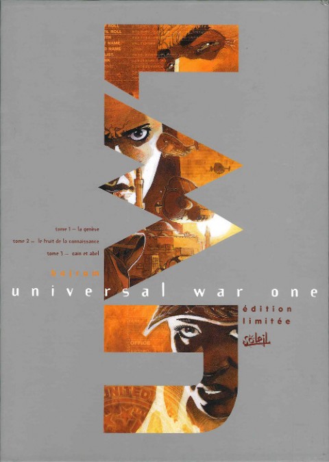 Couverture de l'album Universal War One Tomes 1 à 3 Édition limitée