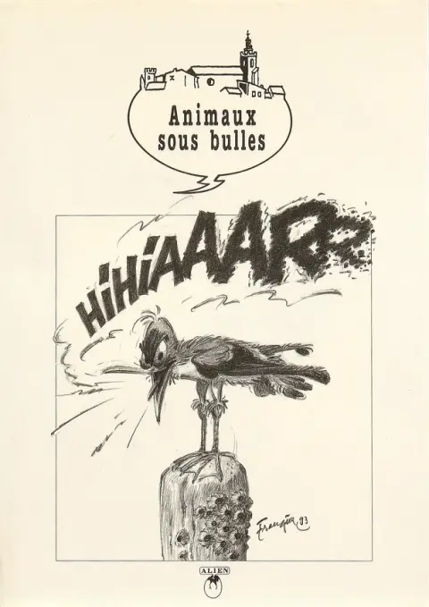 Couverture de l'album Animaux sous bulles