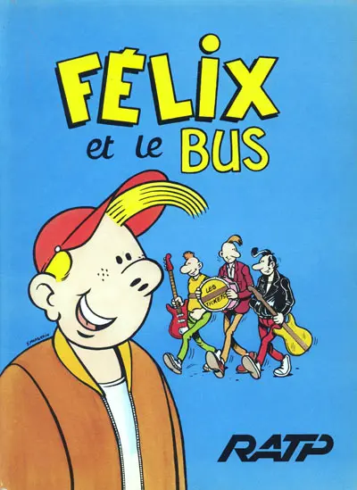Couverture de l'album Félix et le bus RATP