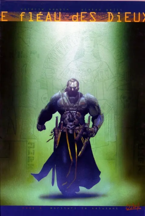 Couverture de l'album Le Fléau des dieux Tome 1 Morituri te salutant