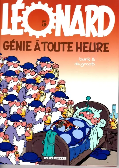 Couverture de l'album Léonard Tome 5 Génie à toute heure