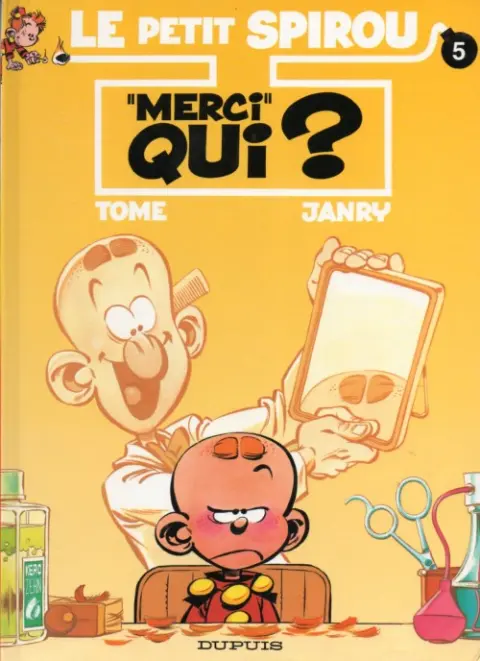 Couverture de l'album Le Petit Spirou Tome 5 Merci qui ?