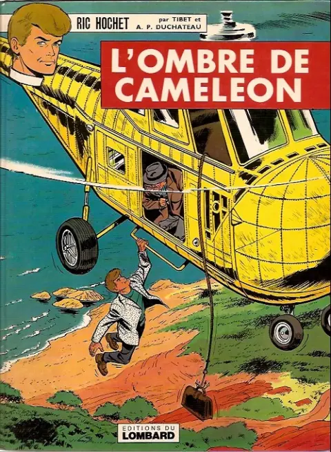 Couverture de l'album Ric Hochet Tome 4 L'ombre de caméléon