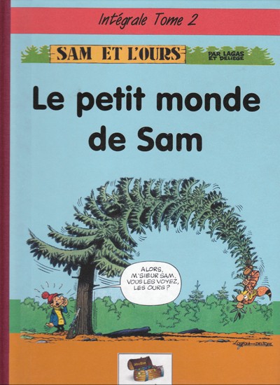 Couverture de l'album Sam et l'ours Tome 2 Le petit monde de Sam