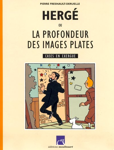 Couverture de l'album Hergé ou la profondeur des images plates