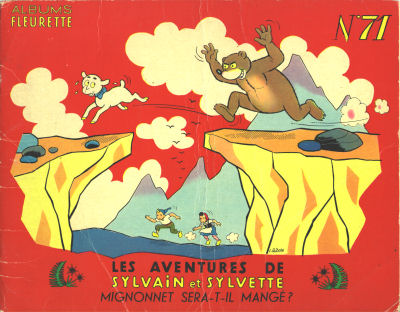 Couverture de l'album Sylvain et Sylvette Tome 71 Mignonnet sera-t-il mangé ?