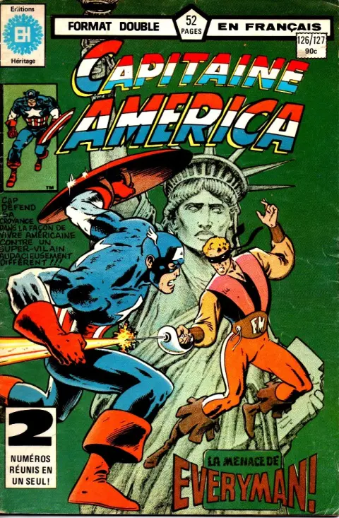 Capitaine America Tome 126 L'homme qui faisait la différence !