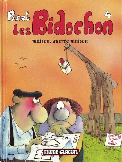 Couverture de l'album Les Bidochon Petit format Tome 4 Maison, sucrée maison