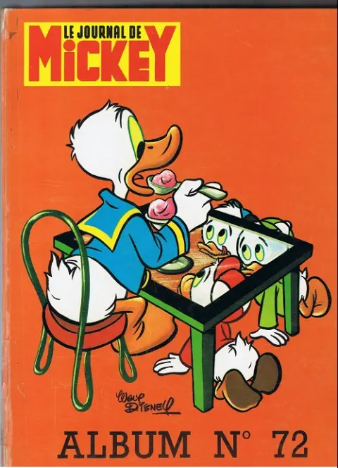 Le Journal de Mickey Album N° 72