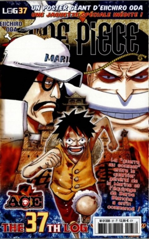 Couverture de l'album One Piece La collection - Hachette The 37th Log