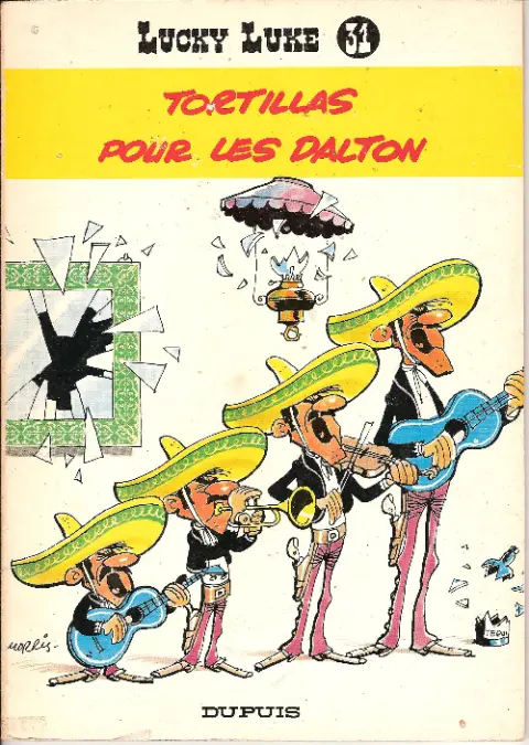 Couverture de l'album Lucky Luke Tome 31 Tortillas pour les Dalton