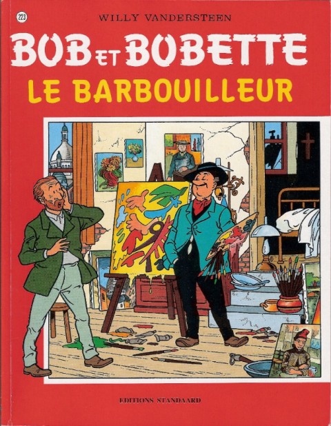Couverture de l'album Bob et Bobette Tome 223 Le barbouilleur