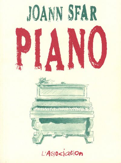 Couverture de l'album Les carnets de Joann Sfar Tome 4 Piano