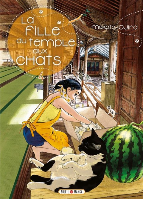 Couverture de l'album La Fille du temple aux chats 4