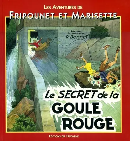 Couverture de l'album Fripounet et Marisette Tome 12 Le secret de la goule rouge