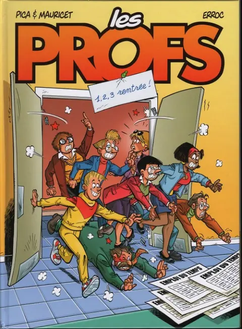 Couverture de l'album Les Profs Tome 16 1,2,3 rentrée !