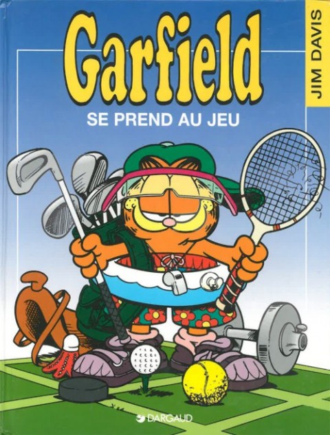 Couverture de l'album Garfield Tome 24 Garfield se prend au jeu