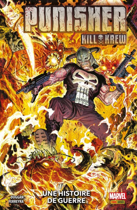 Couverture de l'album Punisher Kill Krew Une histoire de guerre