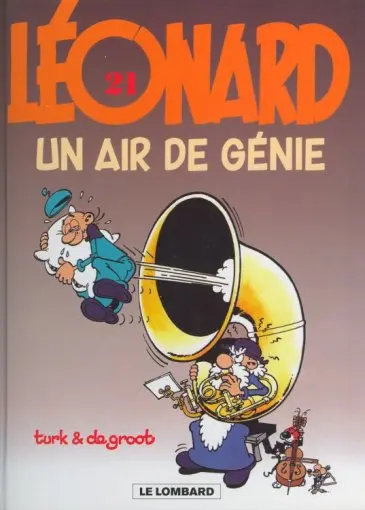 Couverture de l'album Léonard Tome 21 Un air de génie