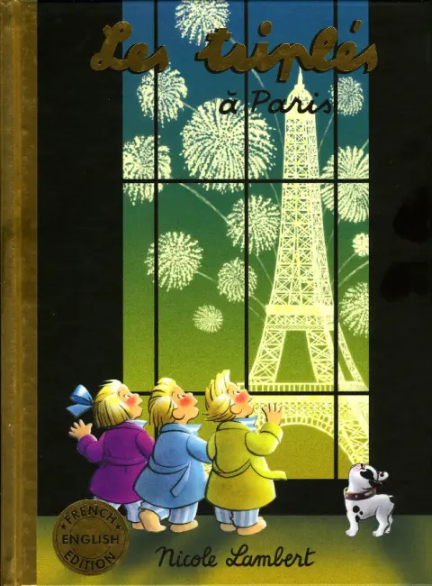 Couverture de l'album Les Triplés Tome 12 Les triplés à Paris