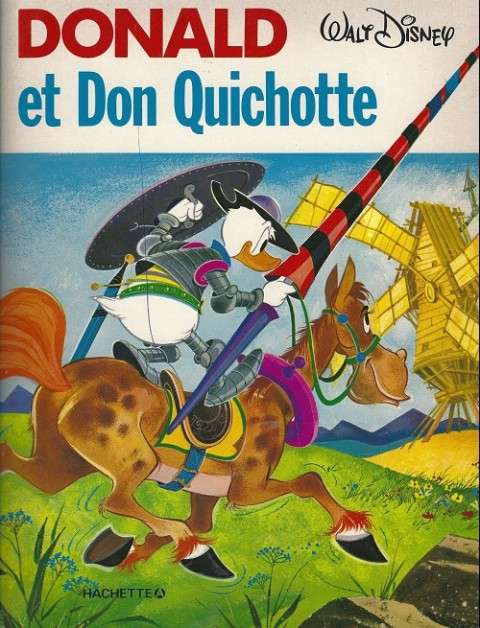 Couverture de l'album Donald et les héros de la littérature Tome 2 Donald et Don Quichotte