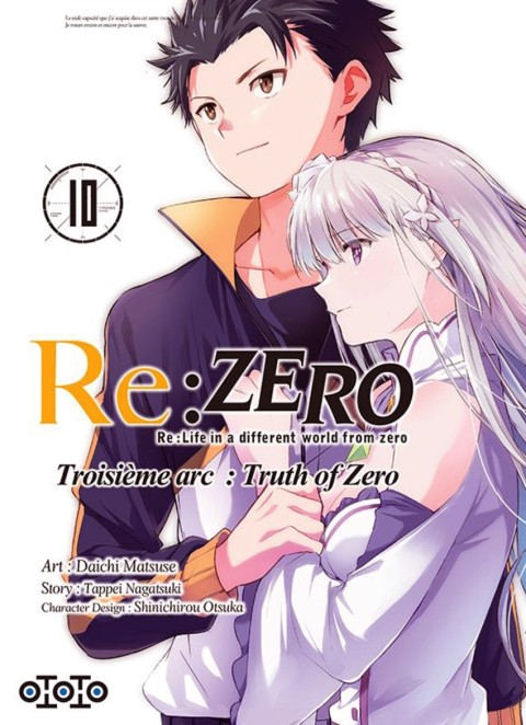 Couverture de l'album Re:Zero (Re : Life in a different world from zero) Troisième arc : Truth of Zero 10