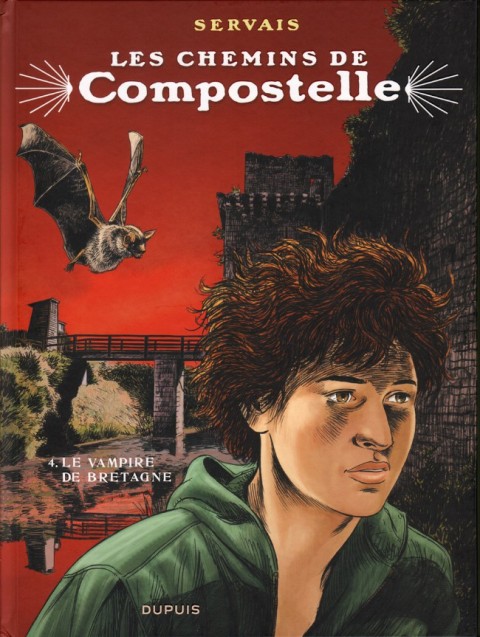 Couverture de l'album Les Chemins de Compostelle Tome 4 Le Vampire de Bretagne