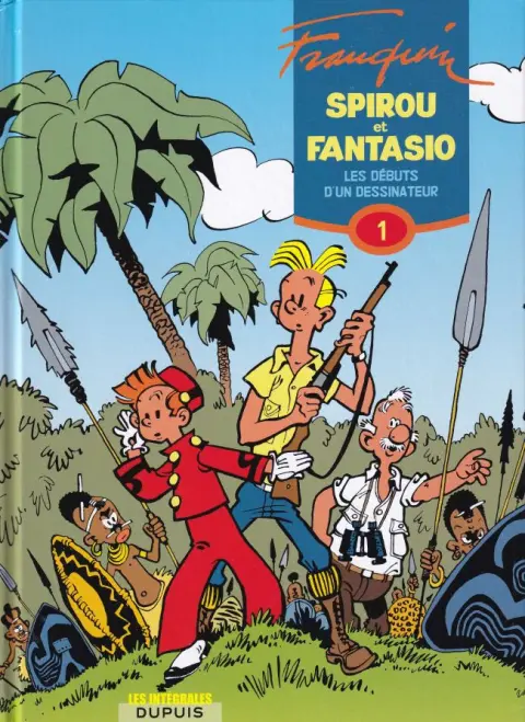 Spirou et Fantasio - Intégrale Dupuis 2 Tome 1 Les débuts d'un dessinateur