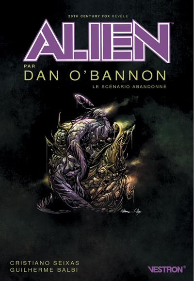 Couverture de l'album Alien par Dan O'Bannon Le scénario abandonné