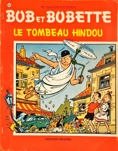 Couverture de l'album Bob et Bobette Tome 104 Le Tombeau Hindou