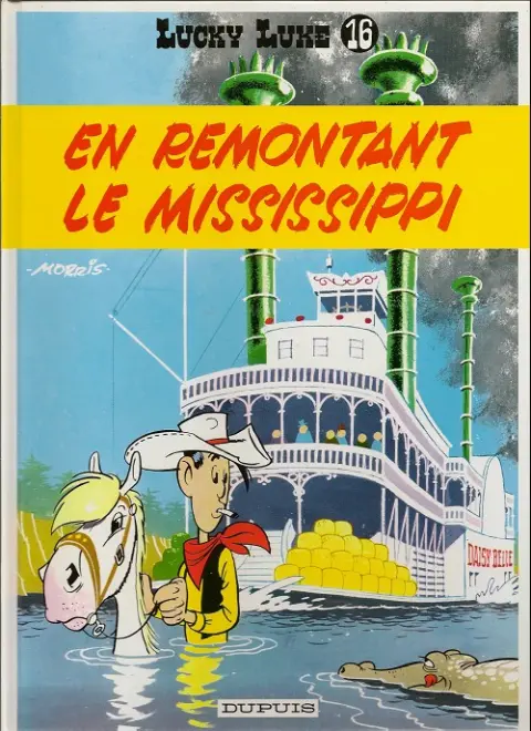 Couverture de l'album Lucky Luke Tome 16 En remontant le Mississippi