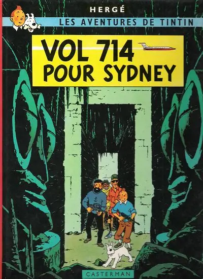 Couverture de l'album Tintin Tome 22 Vol 714 pour Sydney